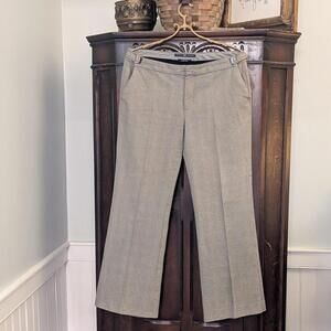 Y2K GAP Plaid Flare Pants | Vintage Straight Flare Trousers | Size 8 Gapstretch